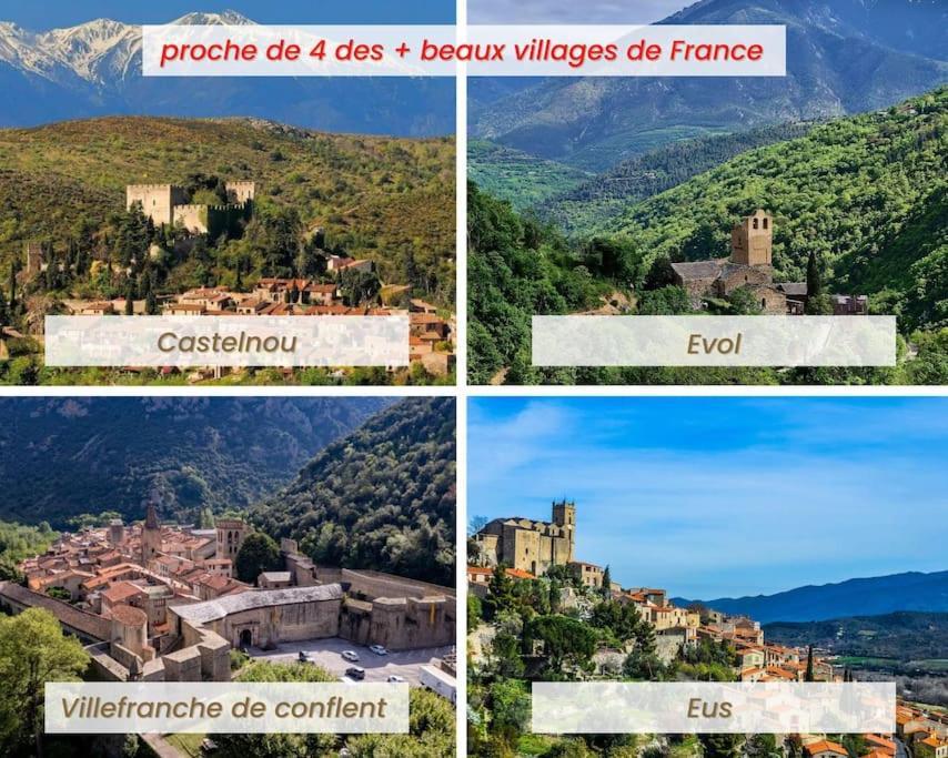 Maison 4 Pers Avec Jardin Au Pied Des Montagnes Ria Exterior foto